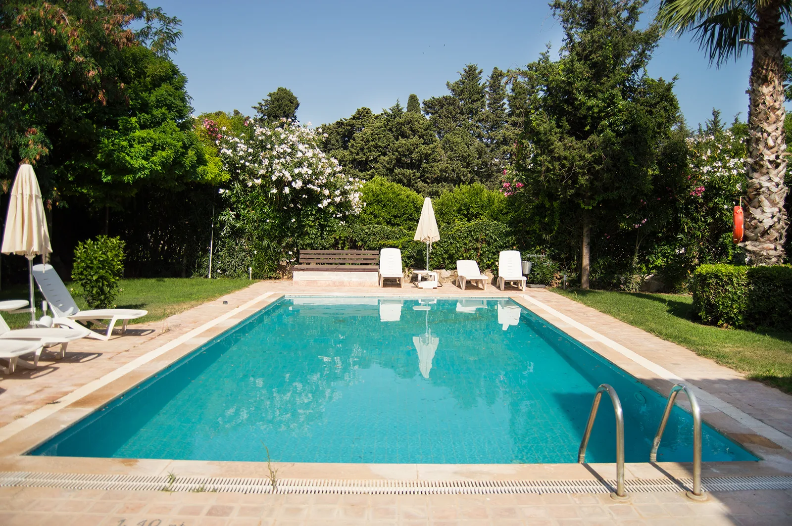 Bodrum Bitez Villa Simge özel havuzlu villa görünümü