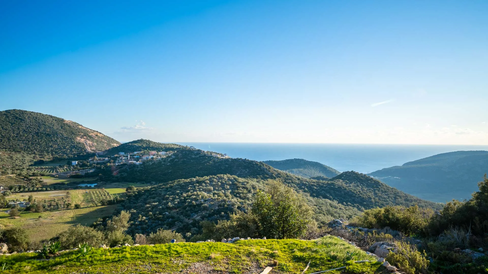 Kalkan Bezirgan Villa Spring 2 özel havuzlu balayı villası