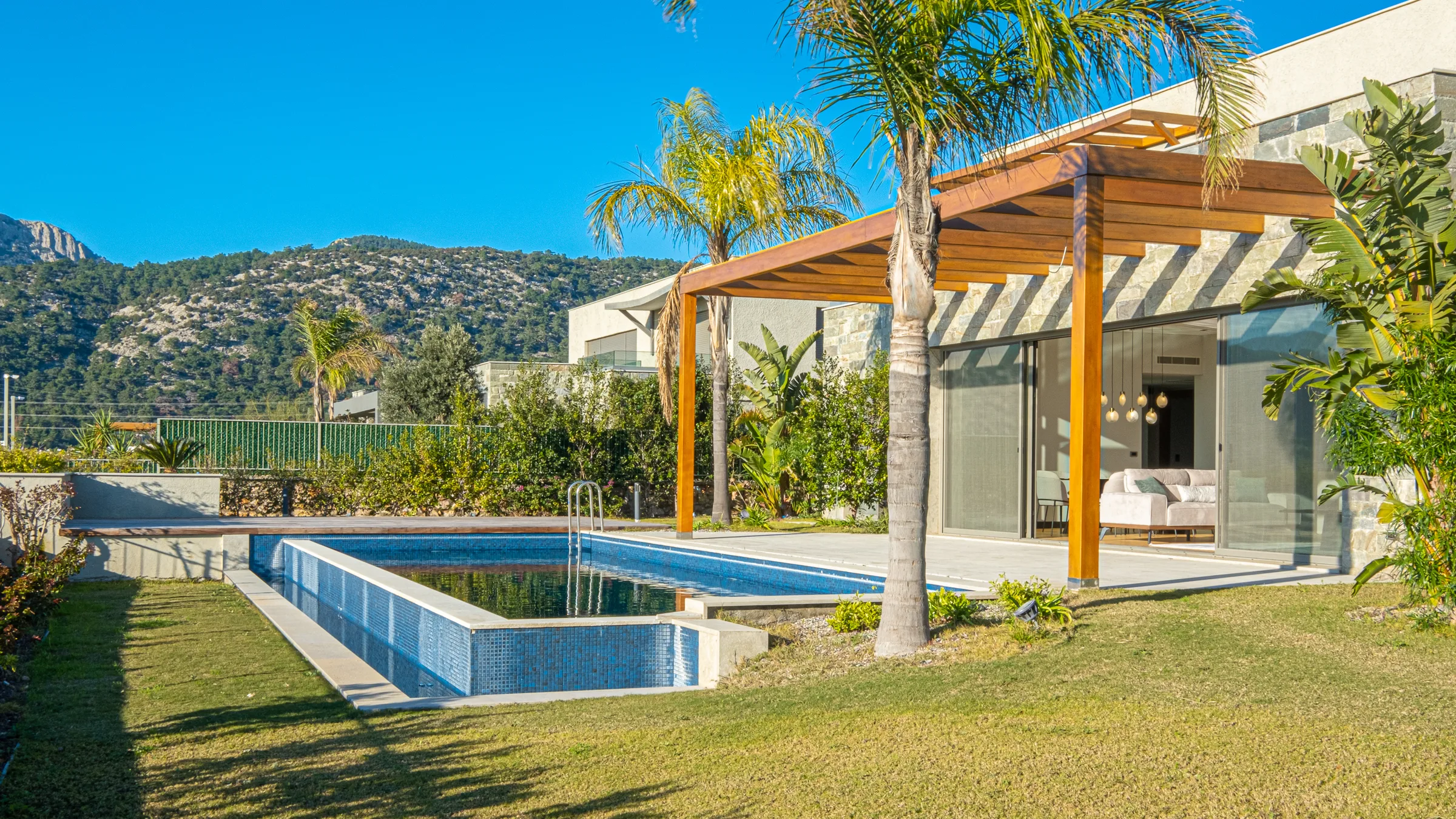 Bodrum Konacık Villa Tetra deniz manzaralı özel havuzlu villa