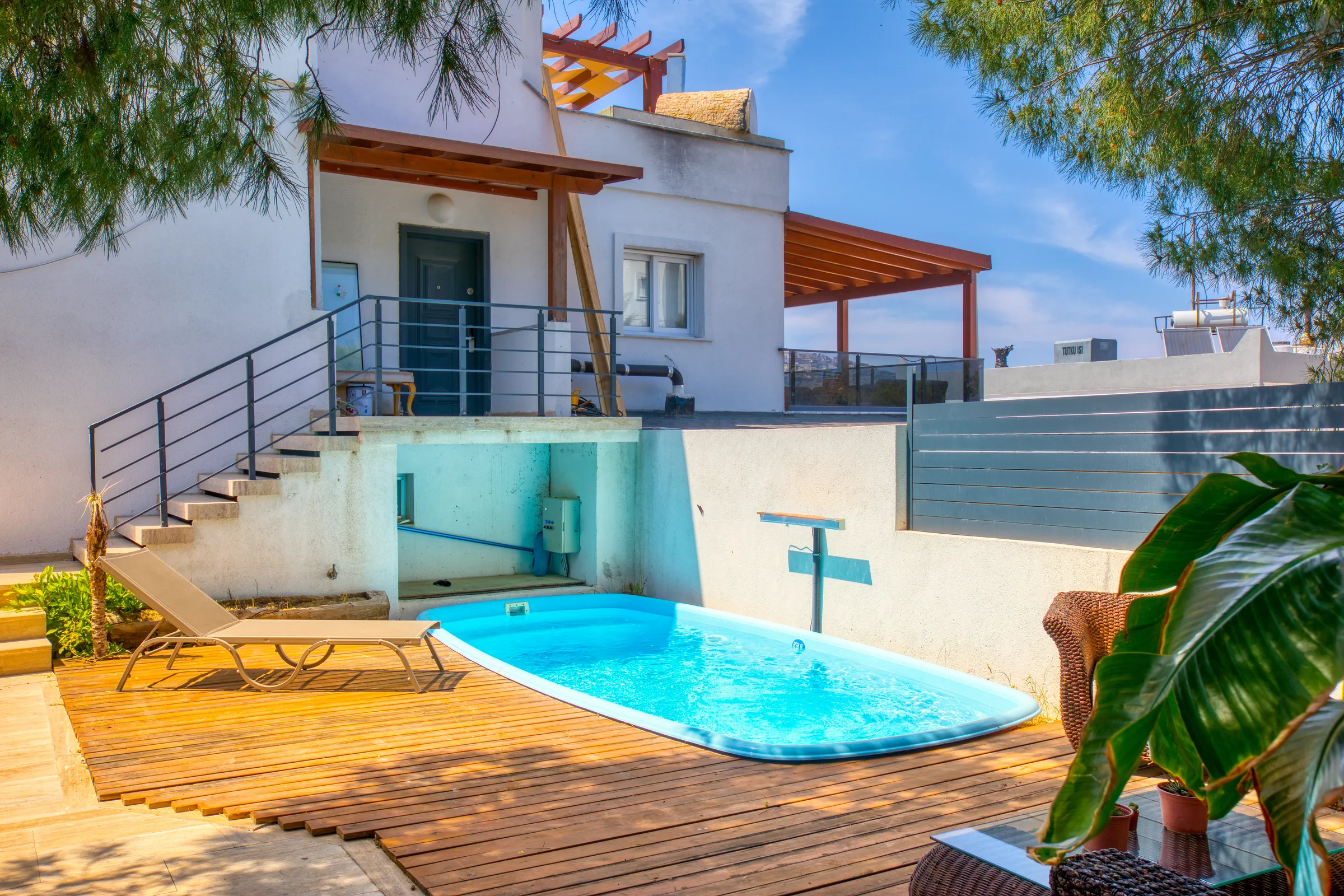 Bodrum Türkbükü Villa Türkbükü özel havuzlu villa görünümü