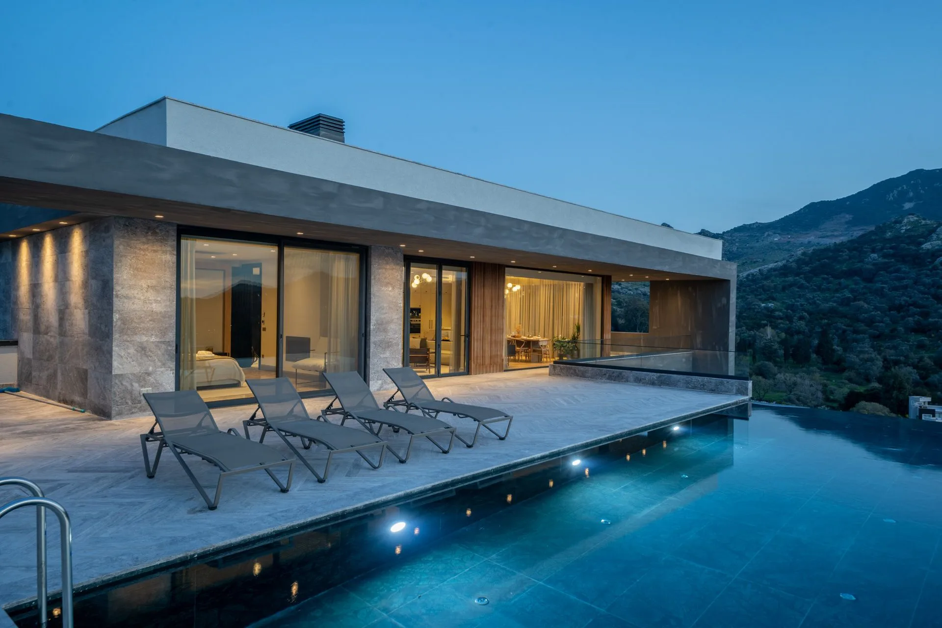 Bodrum Yalıkavak Villa Zirve 360° panoramik manzaralı ultra lüks villa
